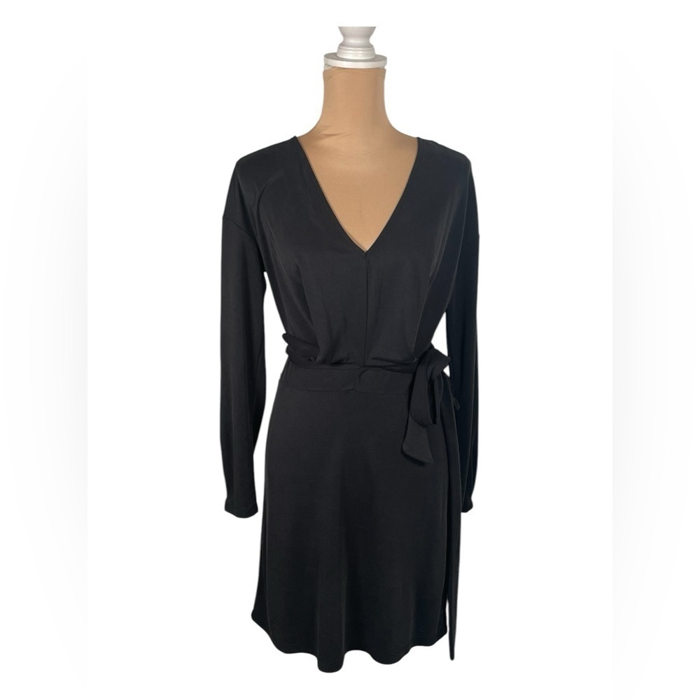 GENTLE FAWN 🖤 Coltrain Black Tie Dress NWT XS